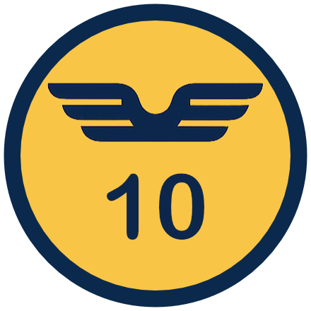 Pilot 10 flights
