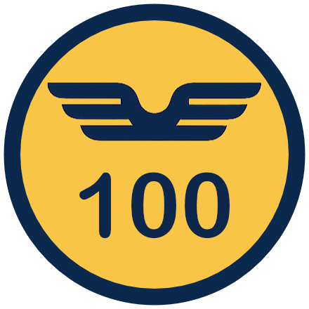 Pilot 100 flights