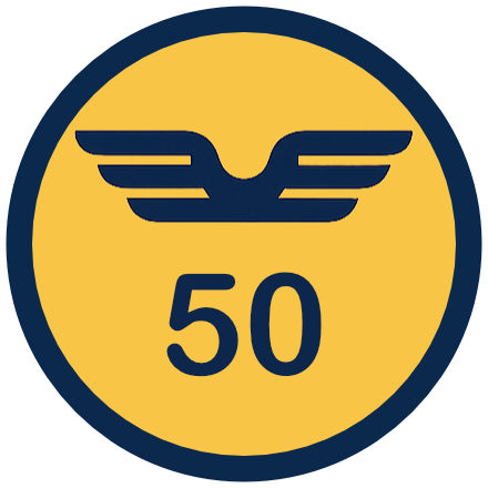 Pilot 50 flights
